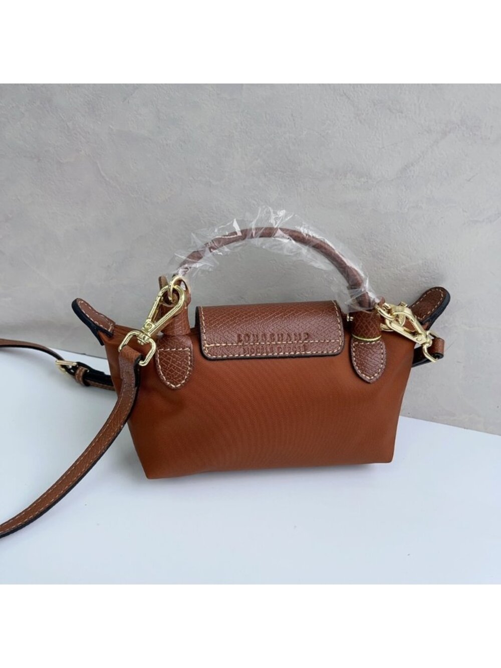 🍒Longchamp Brown Mini Crossbody Bag - Picture 2 of 7